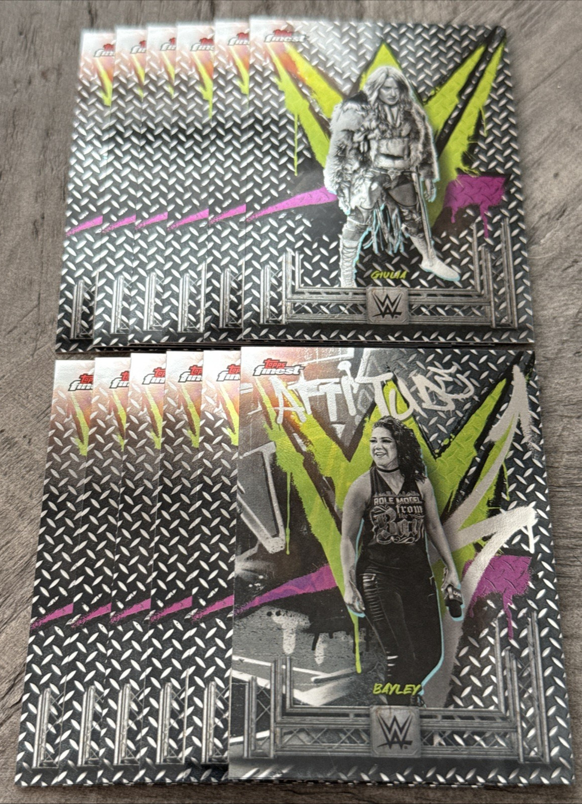 2025 Topps FINEST WWE Wrestling Cards #1-300 You Pick/Choose! READ*