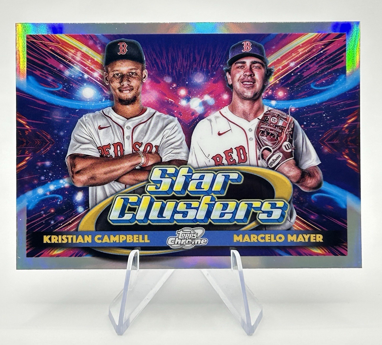 2025 Topps Chrome Cosmic Kristian Campbell Marcelo Mayer Star Clusters #DSC-5
