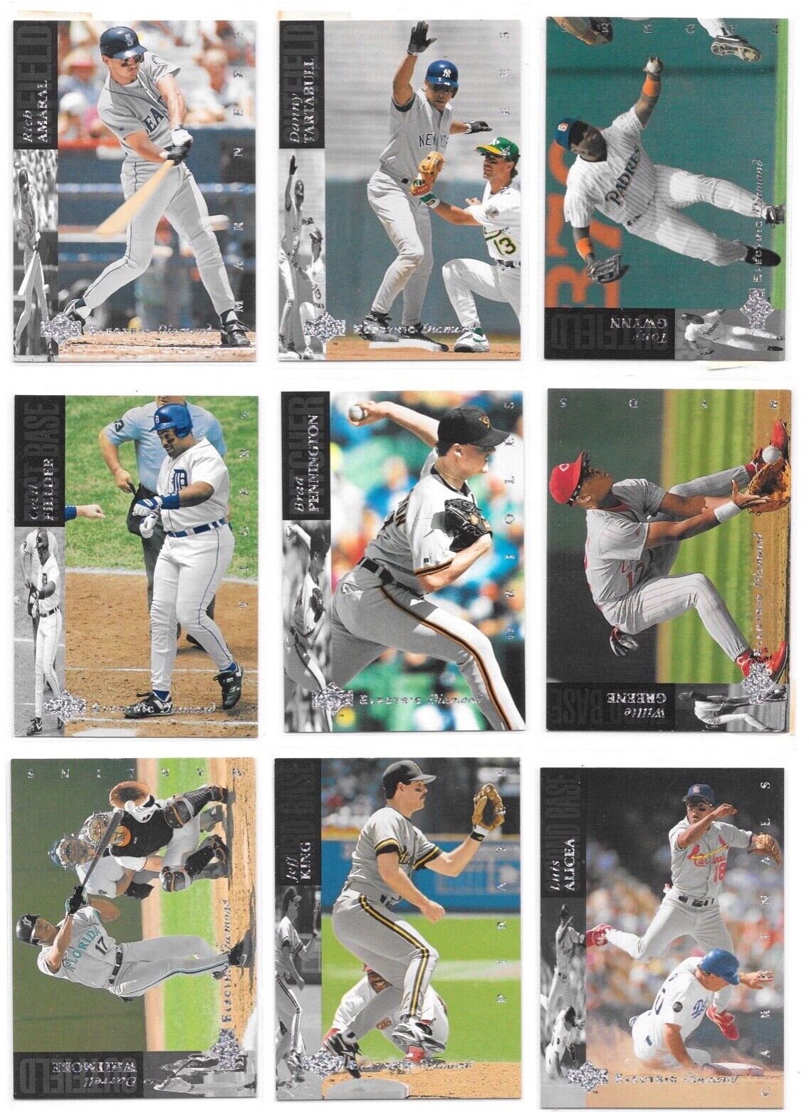 1994 Upper Deck Electric Diamond Baseball Trading Cards Choose #s 15-550 / bx