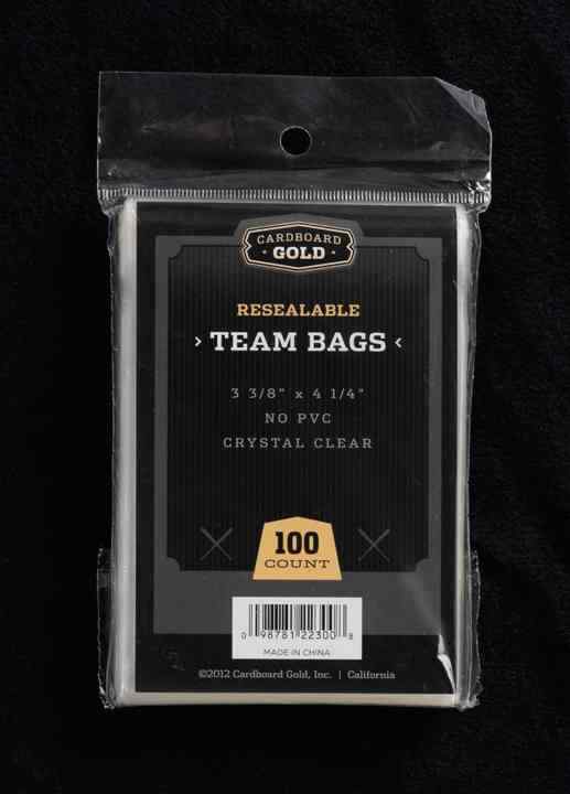 500 (5 Packs) CBG PREMIUM Resealable Ultra Team Bags NEXT GENERATION Pro TB