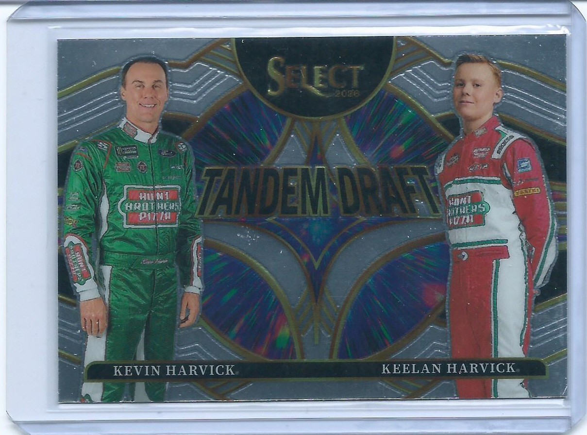 2026 Panini Select Racing Kevin & Keelan Harvick Tandem Draft Insert #7