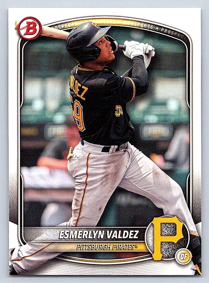 ESMERLYN VALDEZ PIRATES 2025 BOWMAN DRAFT #BD-110