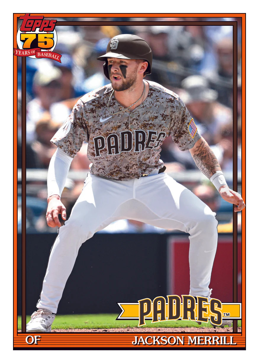 2026 Topps Series 1 – 1991 TOPPS BASEBALL – Complete Your Set 1-100 You Pick