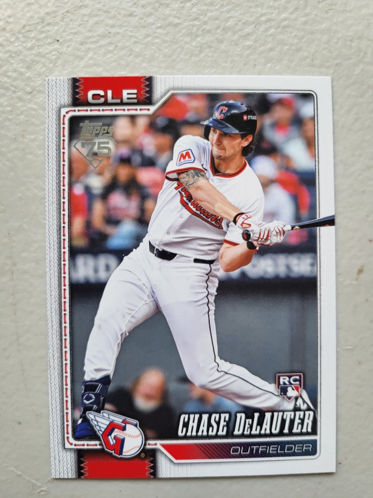 2026 Topps Series 2 Chase DeLauter 458 Base Guardians RC NM Free Shipping