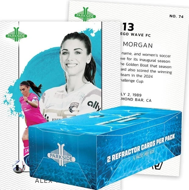 SINGLES – 2024 Parkside NWSL PACIFIC Base SET Low Print Run