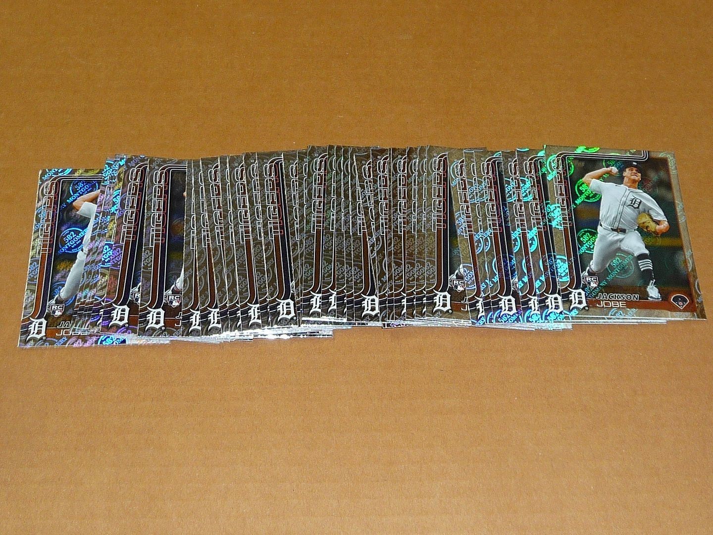 2025 Topps 582 MONTGOMERY CLUB FOIL LOT OF 33 CARDS JACKSON JOBE TIGERS #490