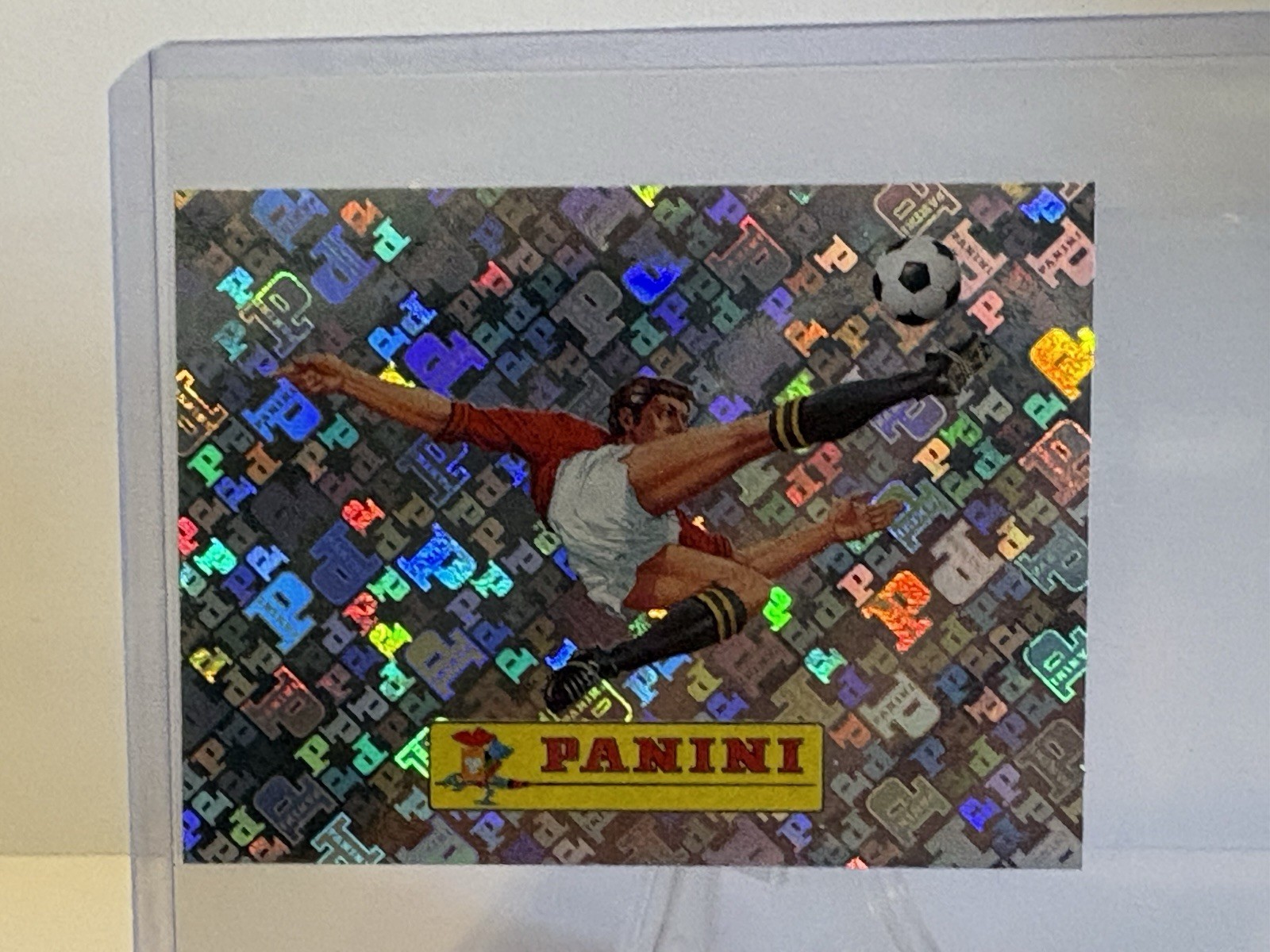 2026 FIFA World Cup Panini Sticker – Holographic Foil Panini Logo #00