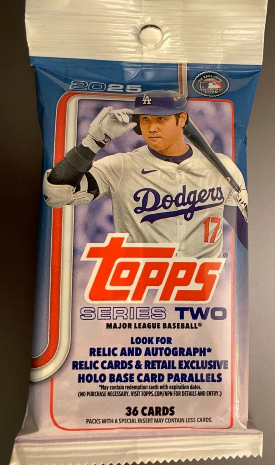 2025 Topps Series 2 Baseball #ed /76 Independence Day Parallel Fat HOT PACK