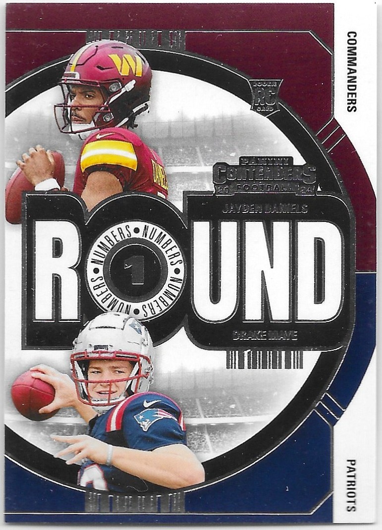 Drake Maye 2024-2025 NFL Singles Pick Your Card Patriots Rookie NE