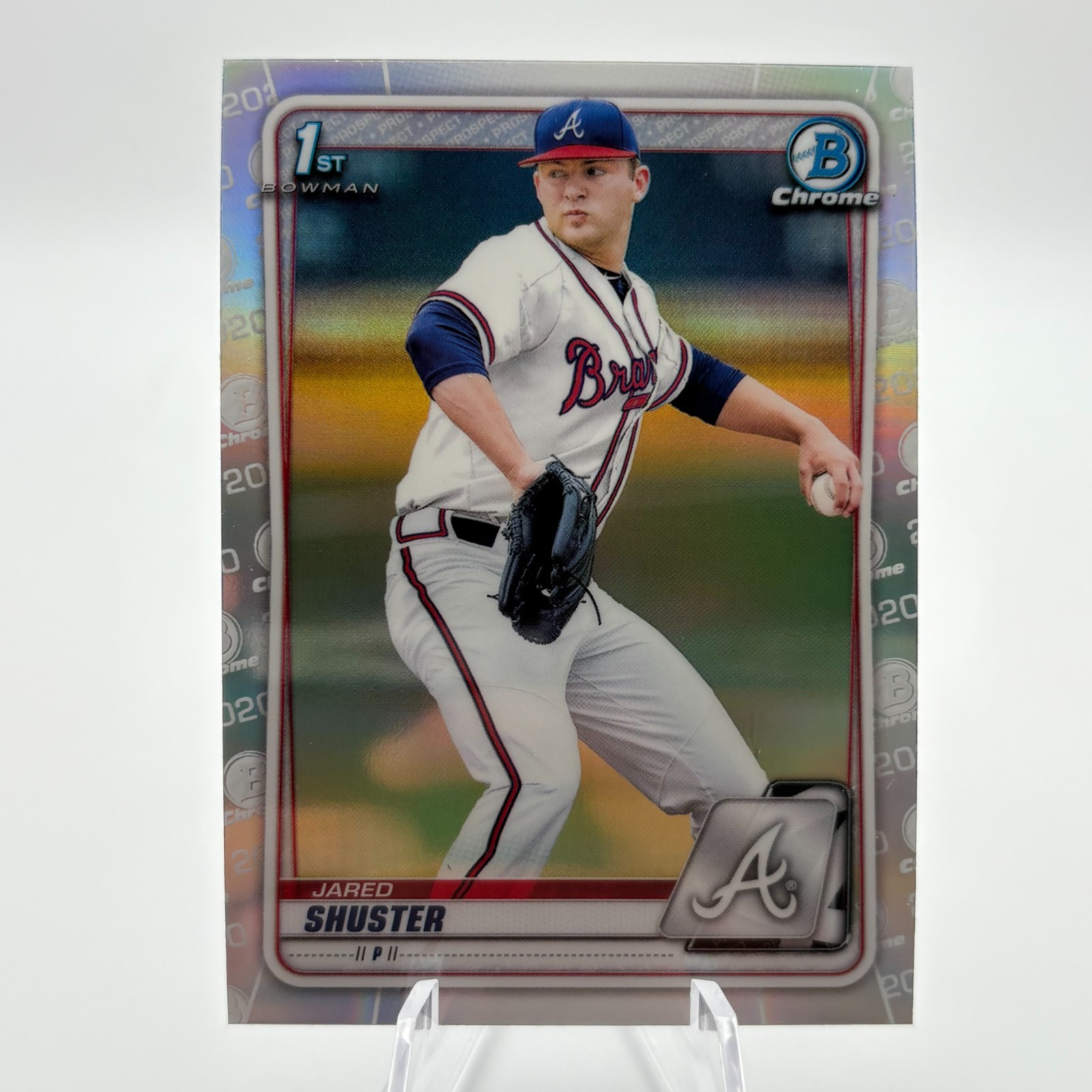 Jared Shuster 2020 Bowman Draft – 1st Bowman Chrome Refractor #BD-16 QTY