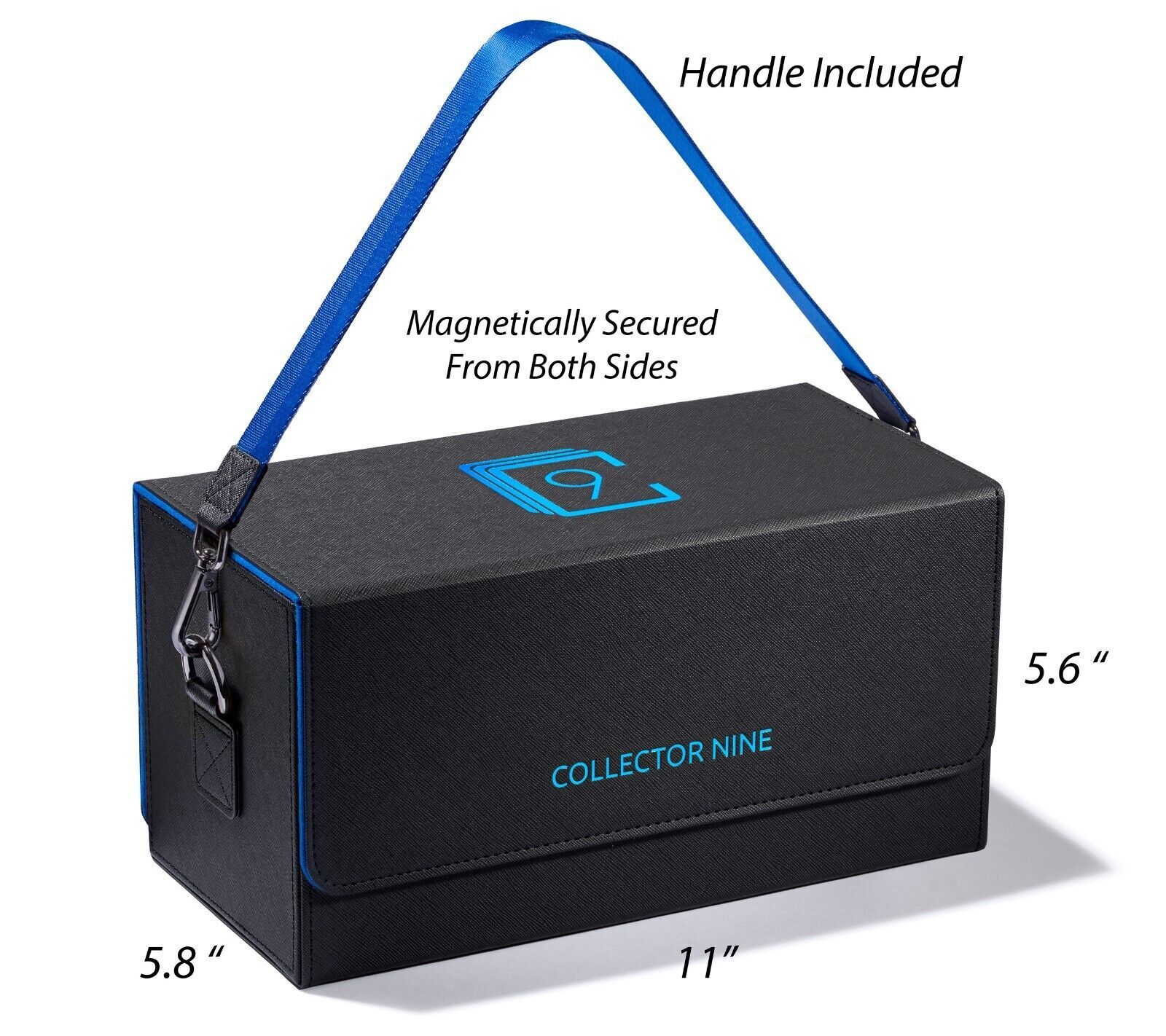 PSA-BGS-CGC Storage Case w/ Slot & Strap Option | Home Travel Magnetic Flip Box