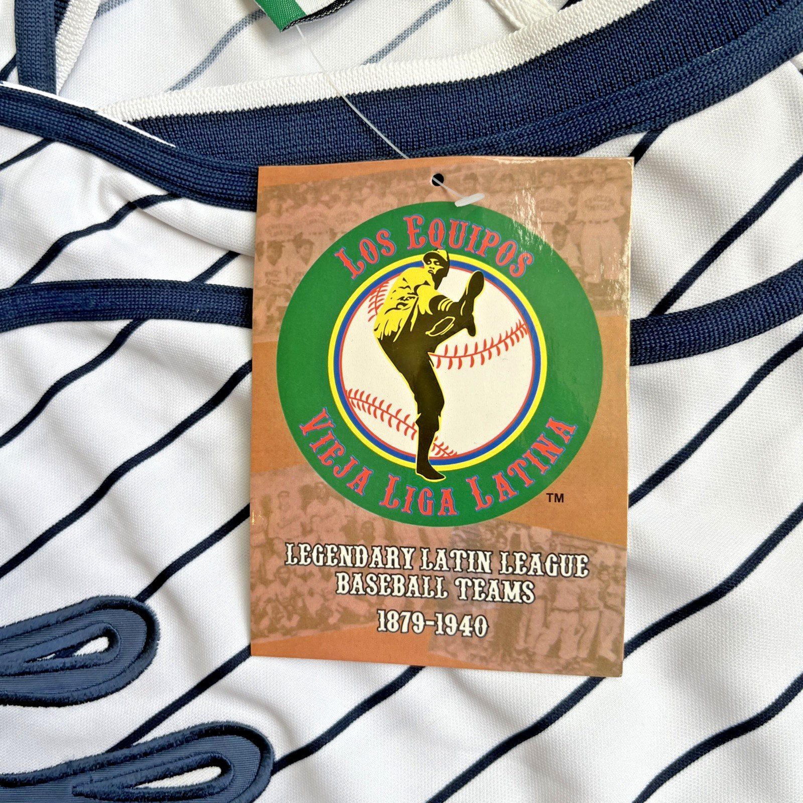 LATIN LEAGUE CIUDAD TRUJILLO THROWBACK (1879-1940) BASEBALL JERSEY #37 Sz M