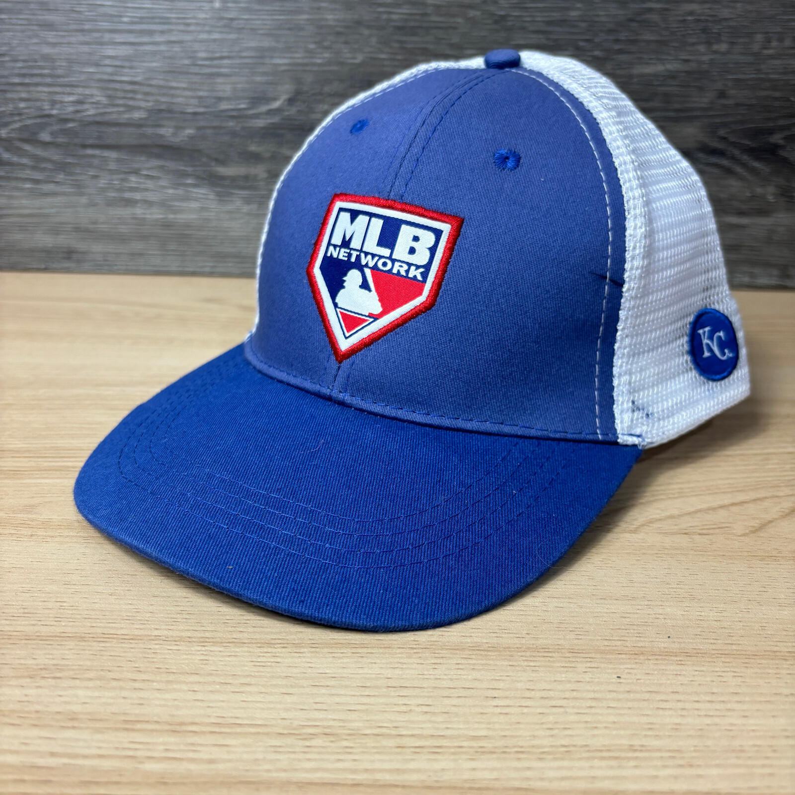 Kansas City Royals Hat Cap Snapback Blue MLB Baseball MLB Network Adjustable