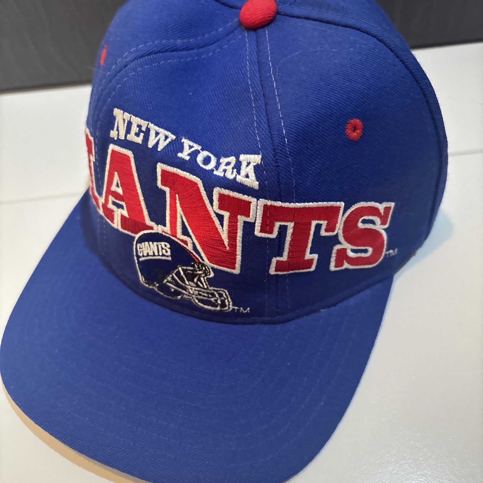 VTG STaRTER NY GiANTS HAT CLEAN 2012 CHaMPIONS X MEN MvsAVenGERS CoMIC NM WoW!!
