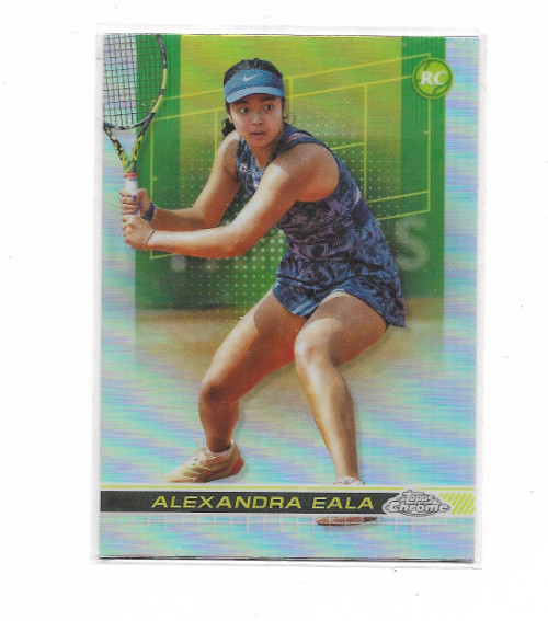 ALEXANDRA EALA –2024 TOPPS CHROME TENNIS–REFRACTOR
