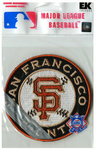 SAN FRANCISCO GIANTS MLB BASEBALL 3.5″ STICKER TEAM LOGO PATCH MINT IN PACKAGE