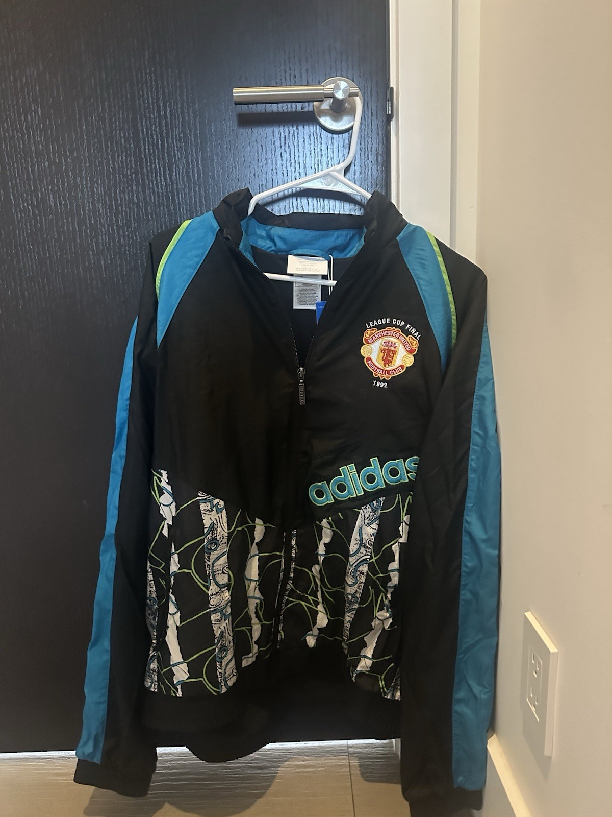 Extremely Rare BNWT Vintage Adidas Manchester United Jacket KD5815 1992 Size L