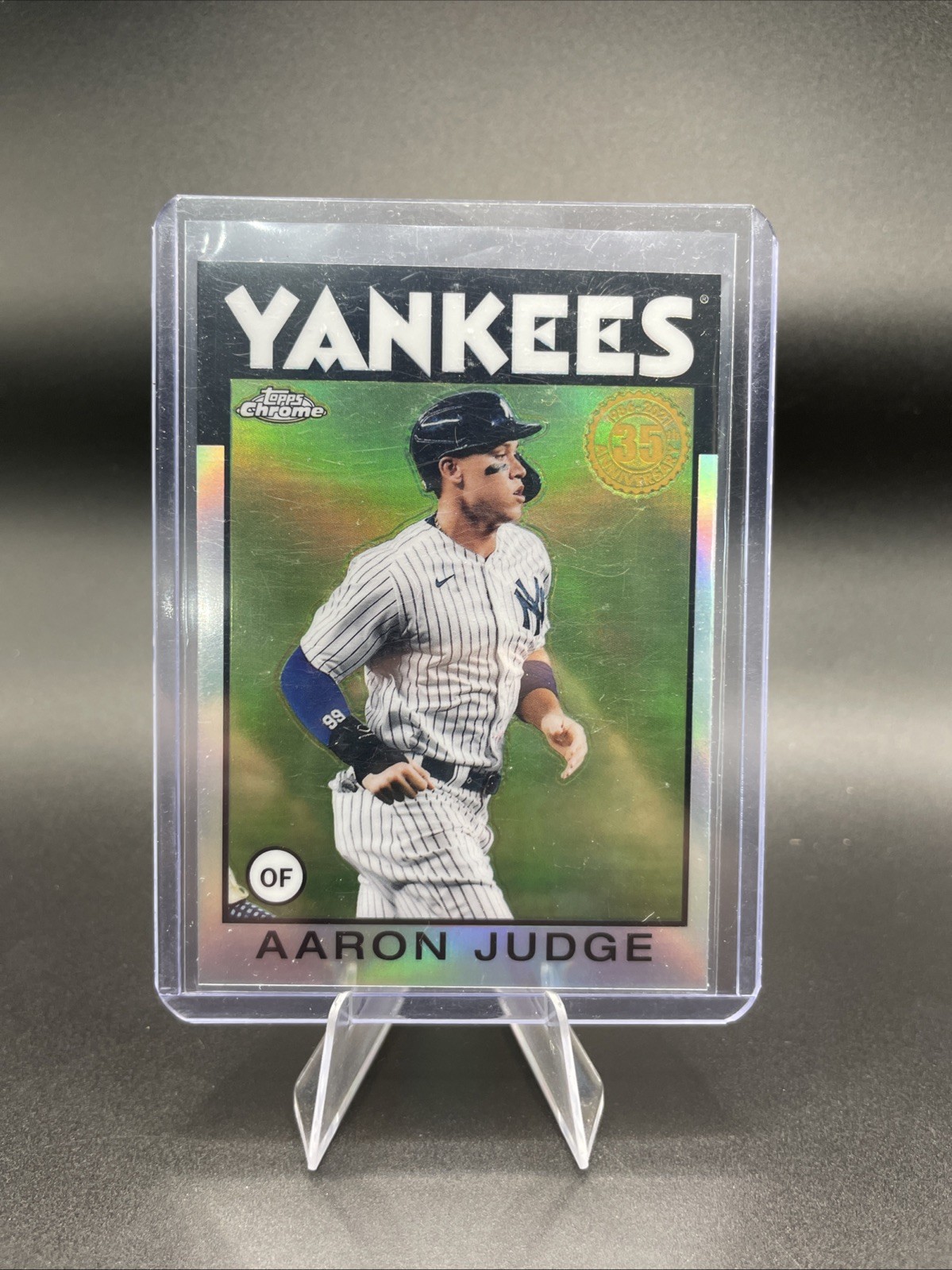 2021 Topps Chrome – 1986 Topps Baseball Aaron Judge #86BC-1