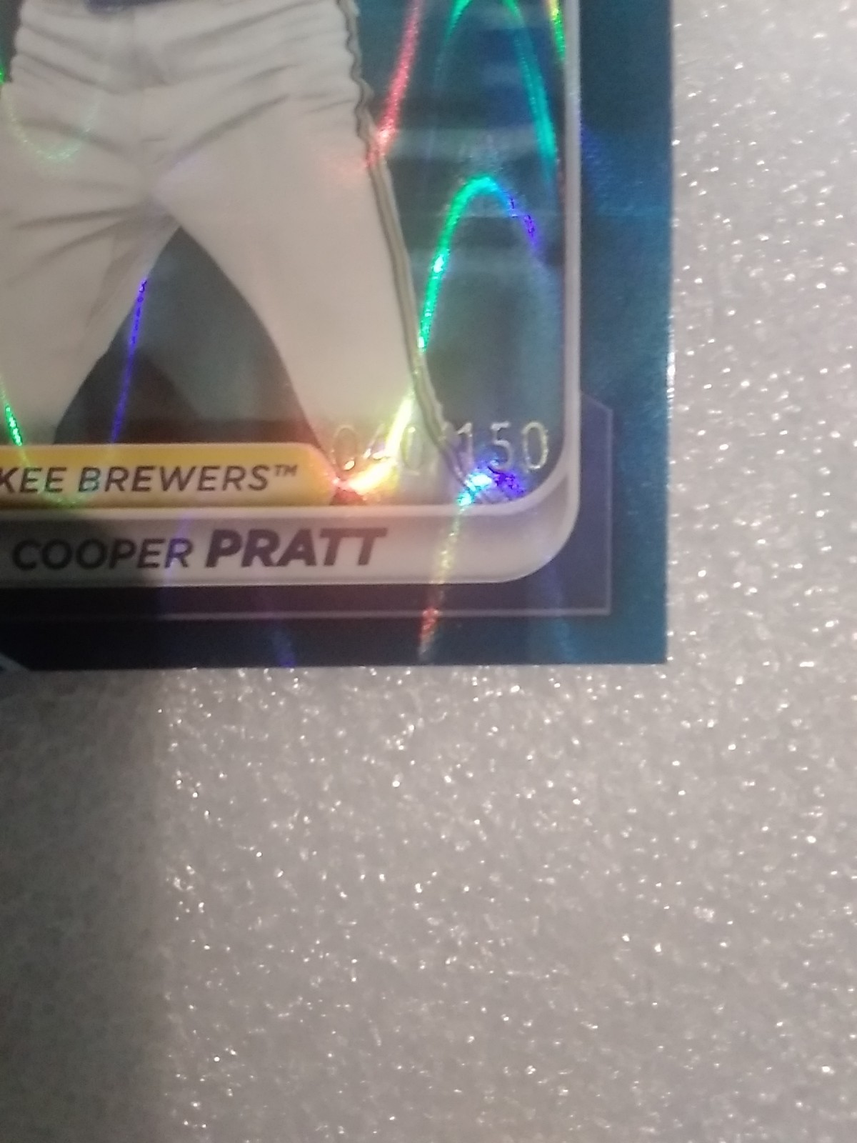 2024 Bowman Chrome Cooper Pratt Blue Raywave/150