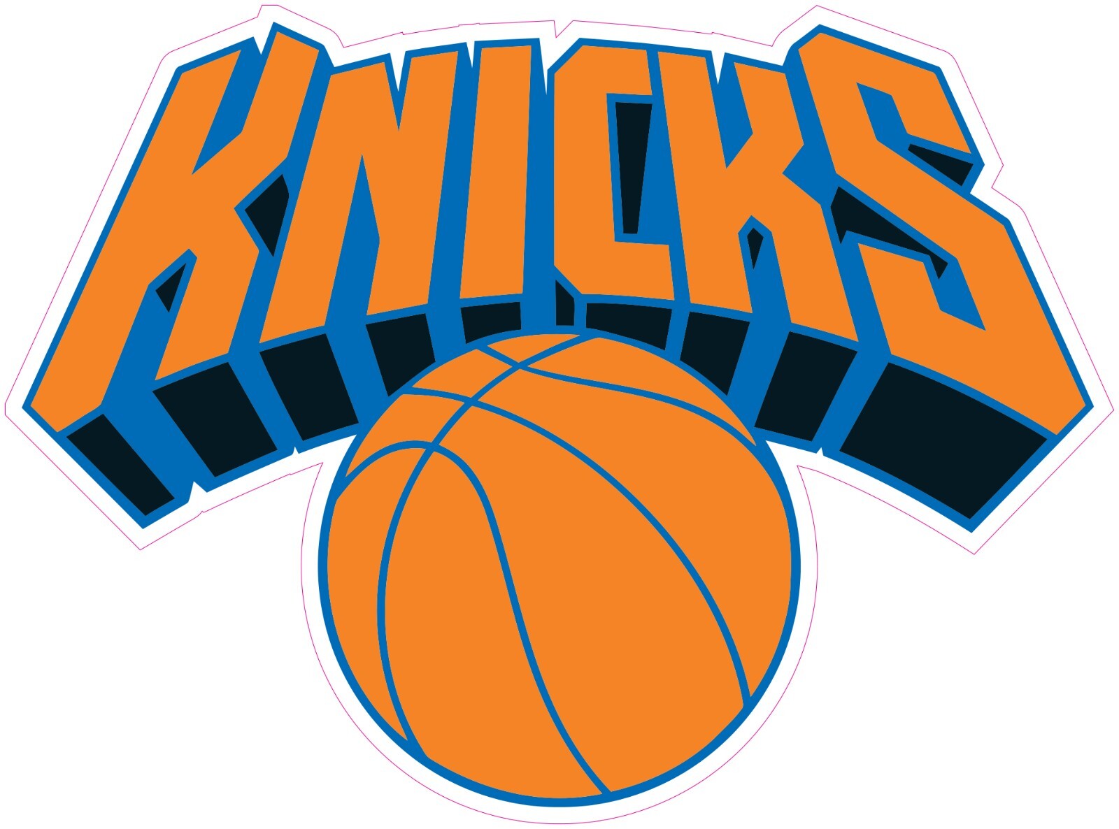 New York Basketball HTV Heat Transfer Vinyl Iron On (NOT A PATCH)