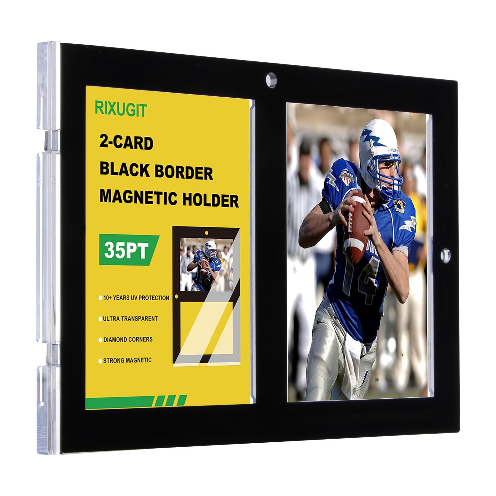 Rixugit 5-Pack 2-Card Magnetic – Border One Touch Case
