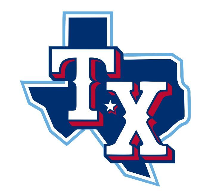 Texas Rangers MLB Baseball Sticker Decal S358