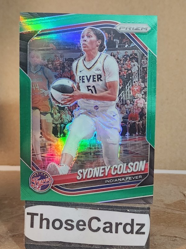 2025 Panini WNBA Green Prizms #1 Sydney Colson