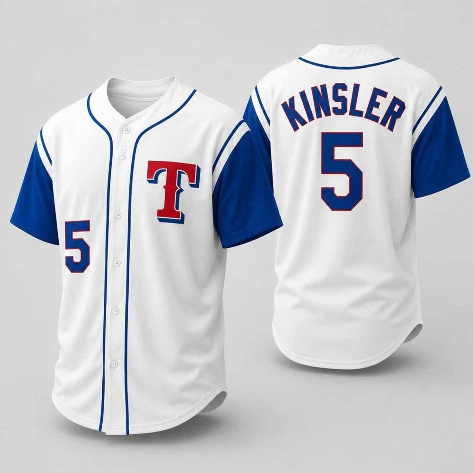 NEW XL Ian Kinsler 2008 Sleeveless #5 Texas Rangers SGA Jersey 6/18/26