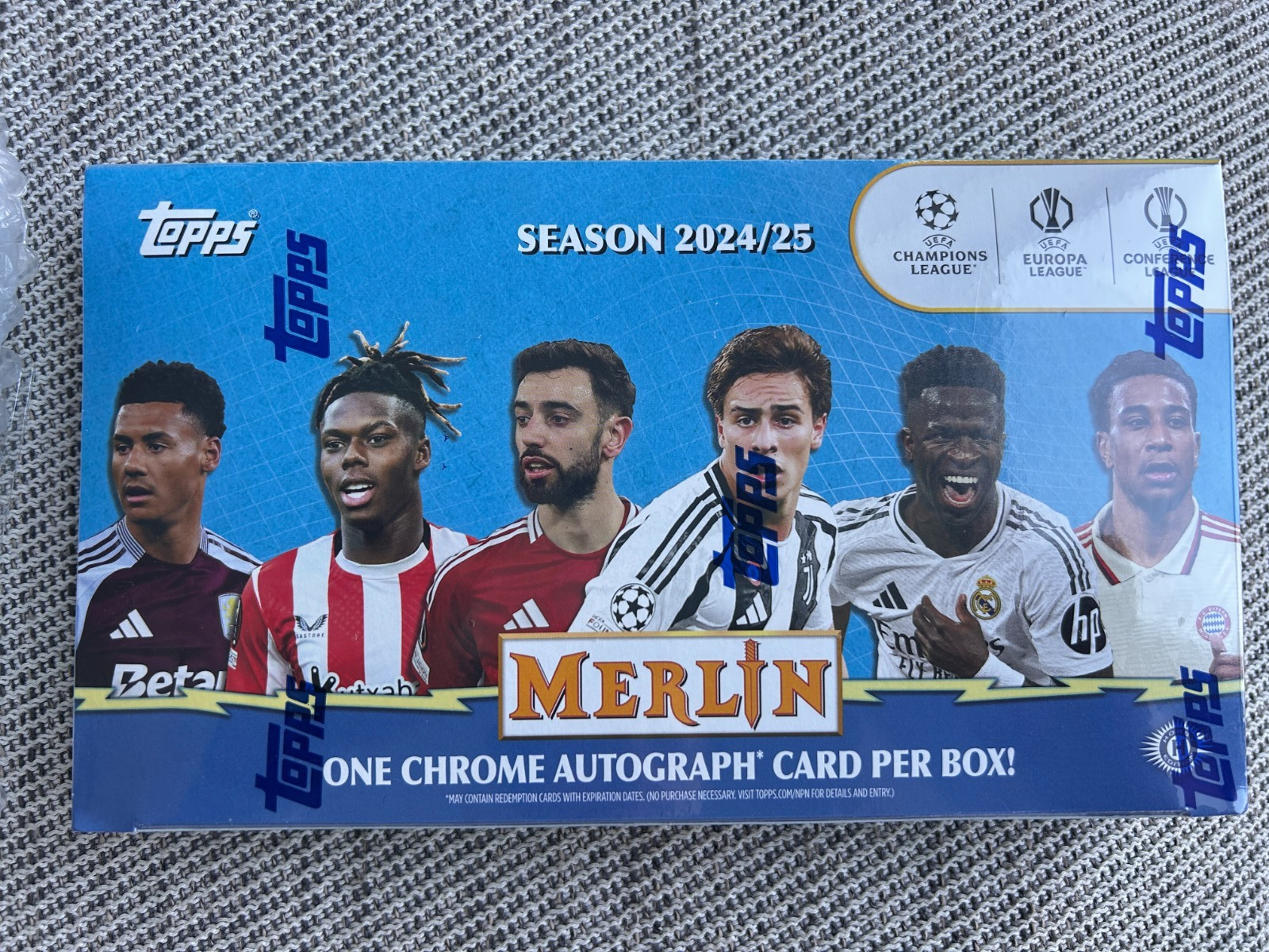 2024-2025 Topps Merlin UCC Hobby Box | Factory Sealed | 1 Auto Per Box (Avg)