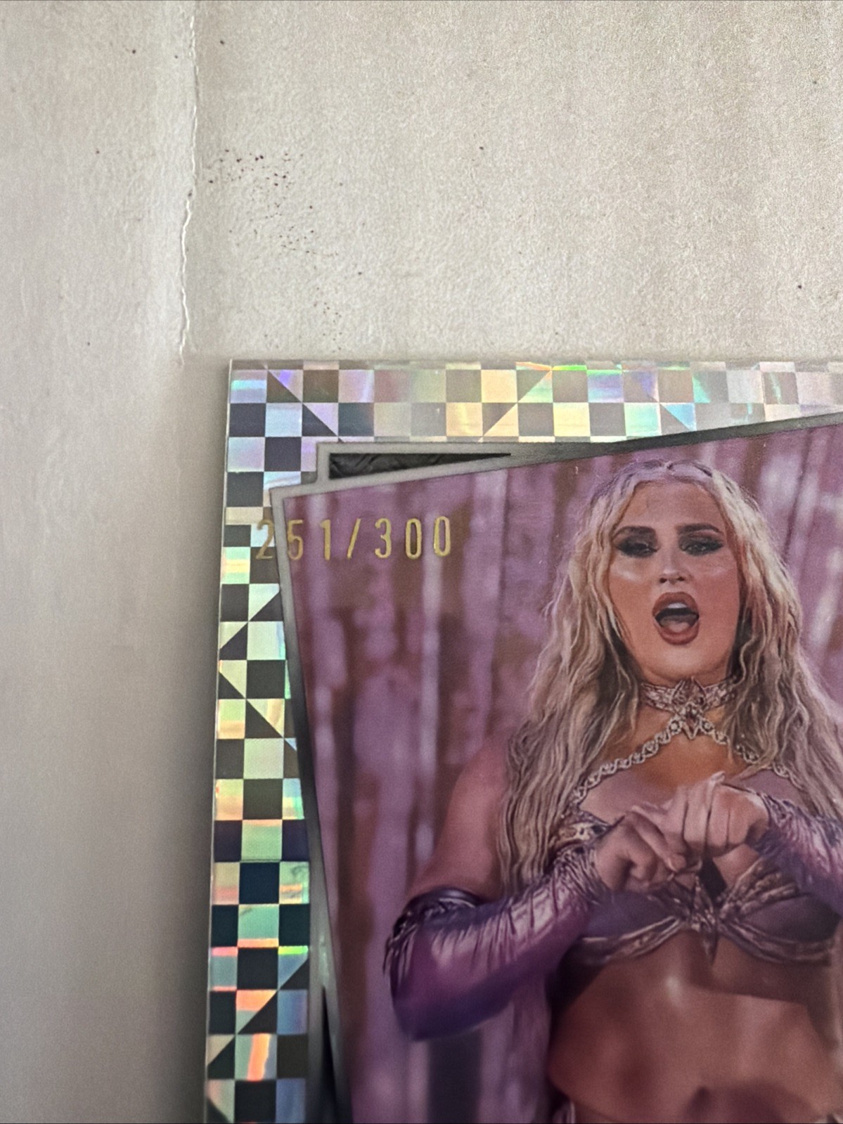 2026 Topps Chrome WWE Tiffany Stratton Wrestlemania 41 Buyback X-Fractor 251/300