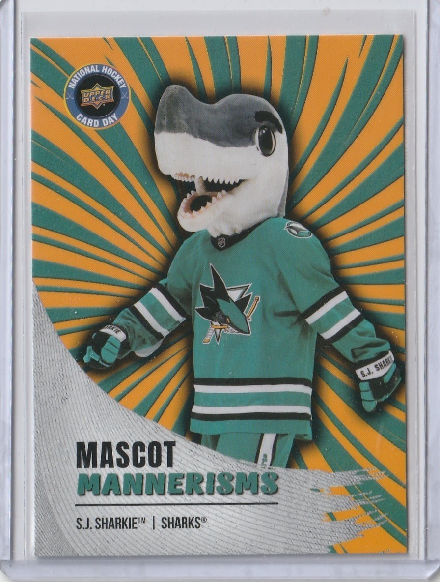 2025-2026 Upper Deck S.J. Sharkie San Jose Mascot Mannerisms Card #M2 Mint