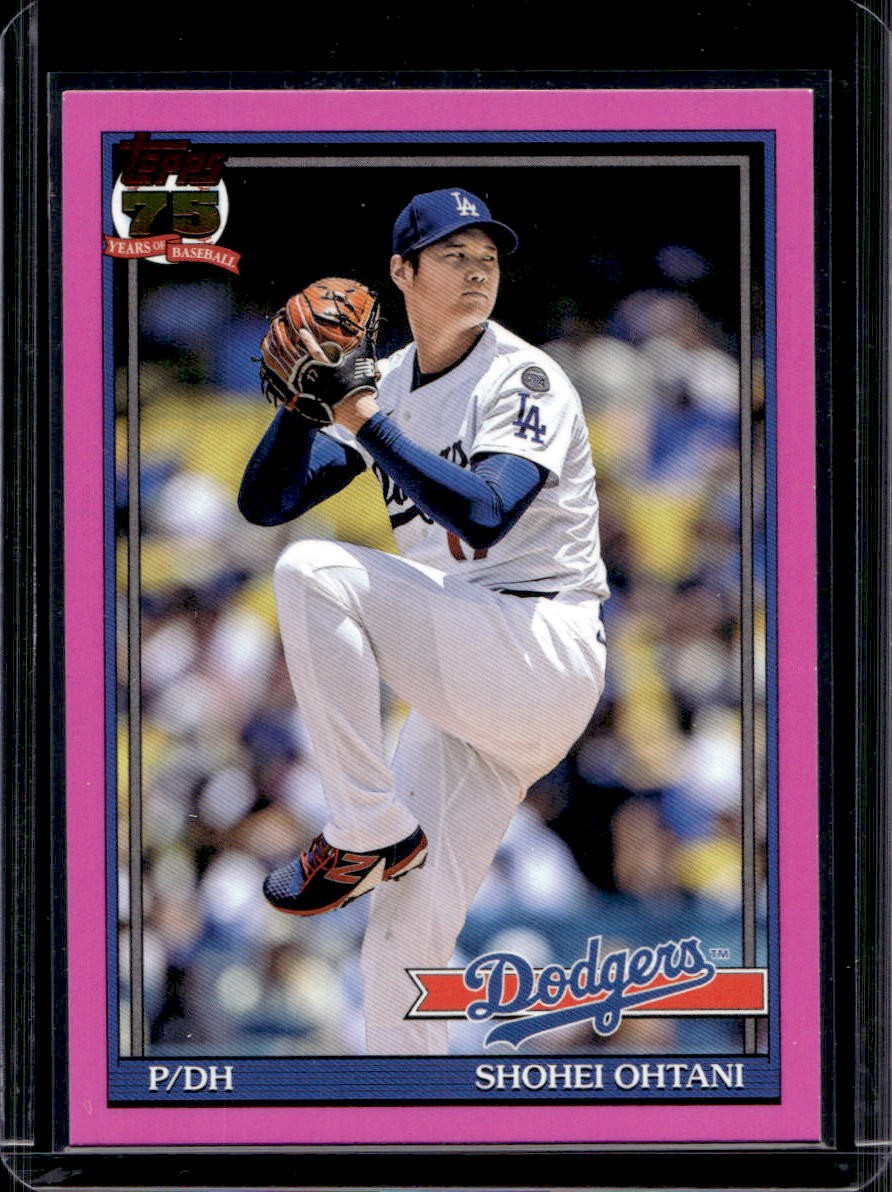 Shohei Ohtani 2026 Topps #T91-100 1991 Pink