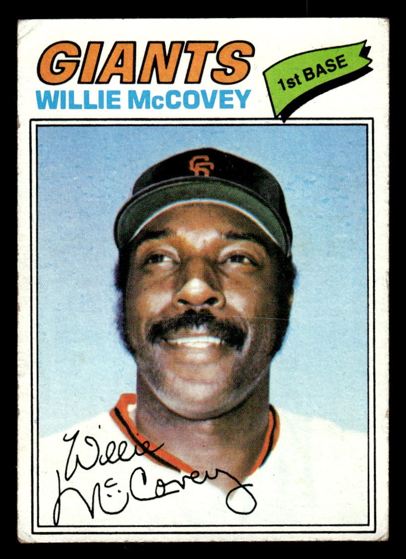 1977 Topps #547 Willie McCovey VG/EX