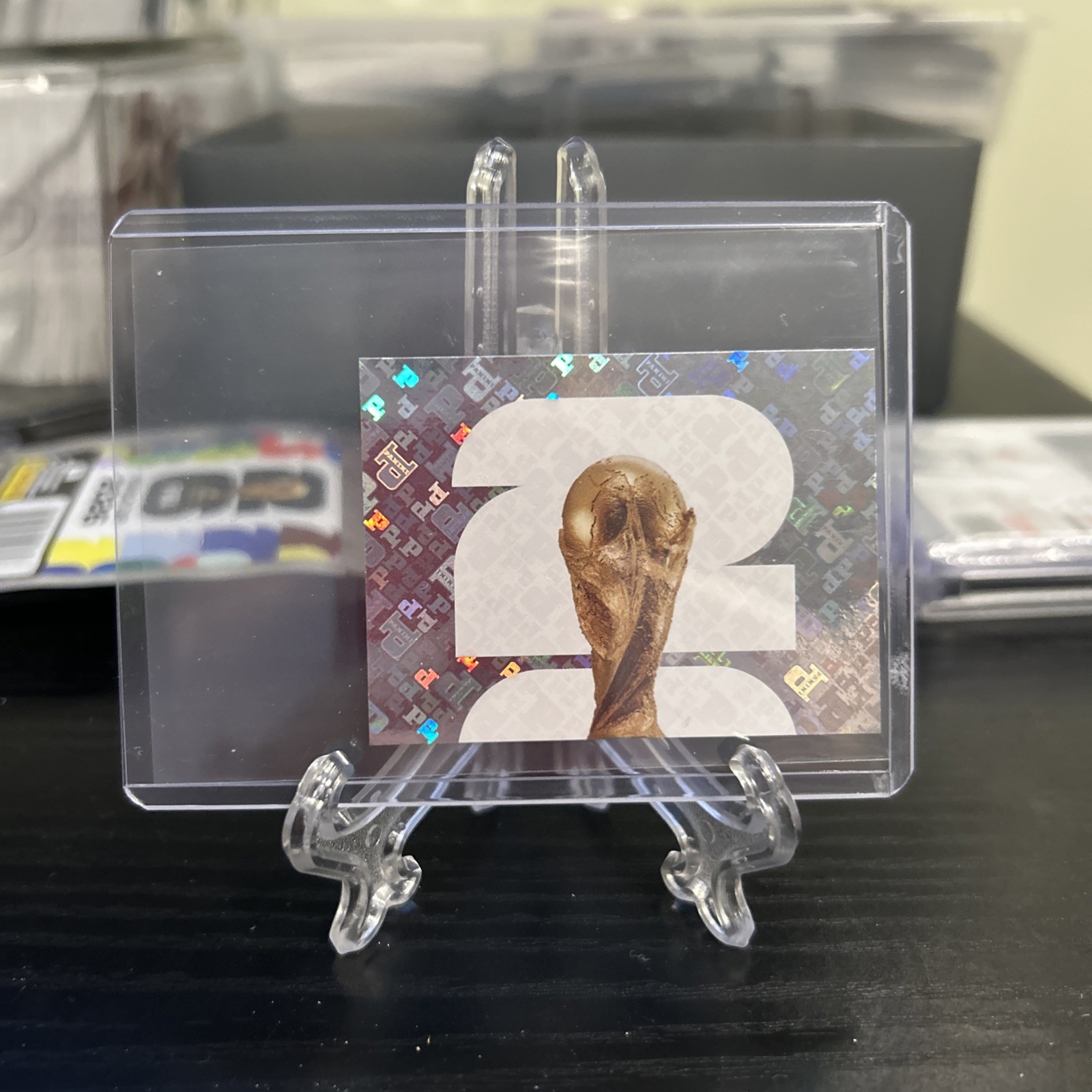 World Cup Trophy Foil Panini FIFA World Cup 2026 Cromos Parallels Sticker