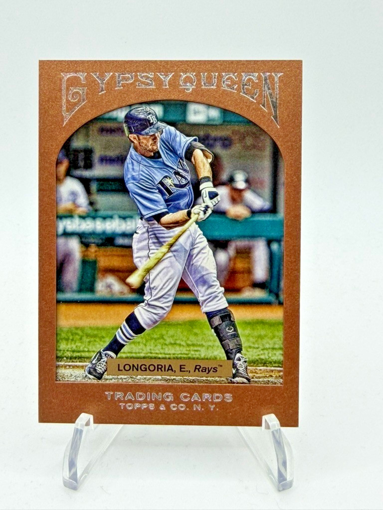 Evan Longoria 2011 Topps Gypsy Queen Framed Paper /999 #55 Rays