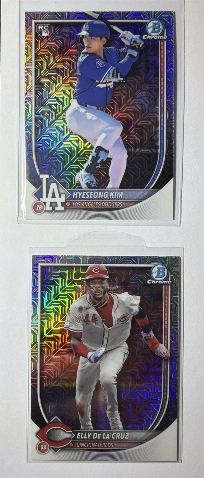 Bowman Chrome Mojo Refractor Lot
