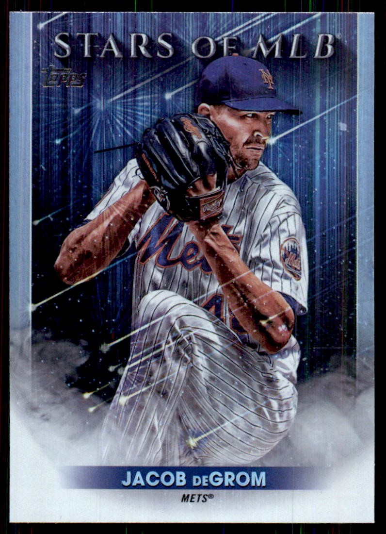 2022 Topps #SMLBC-13 Jacob deGrom Stars of MLB Chrome