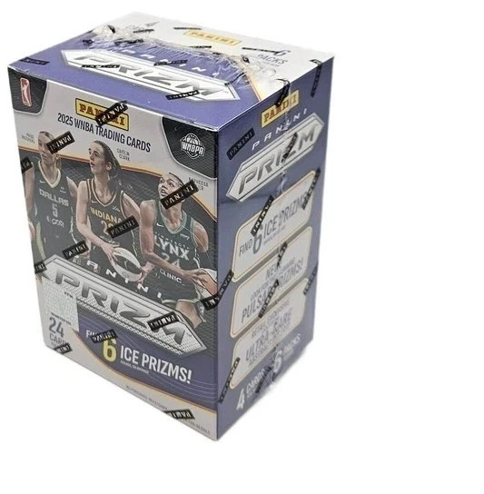 2025 Panini Prizm WNBA Basketball Factory Sealed 6 Pack Blaster Box 24 Cards