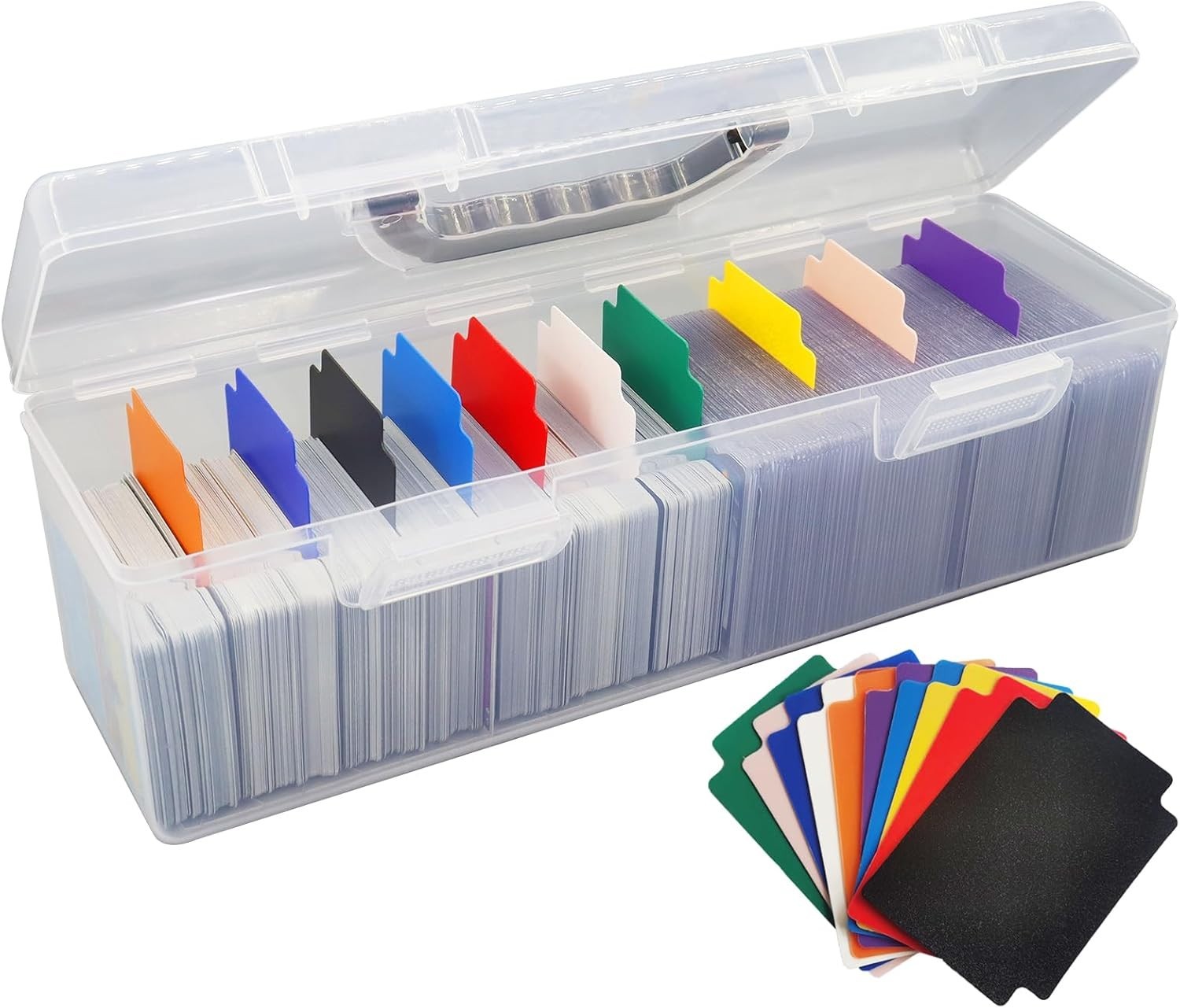 Large Capacity Card Holder, Waterproof with Buckle Closure for Safe Storage