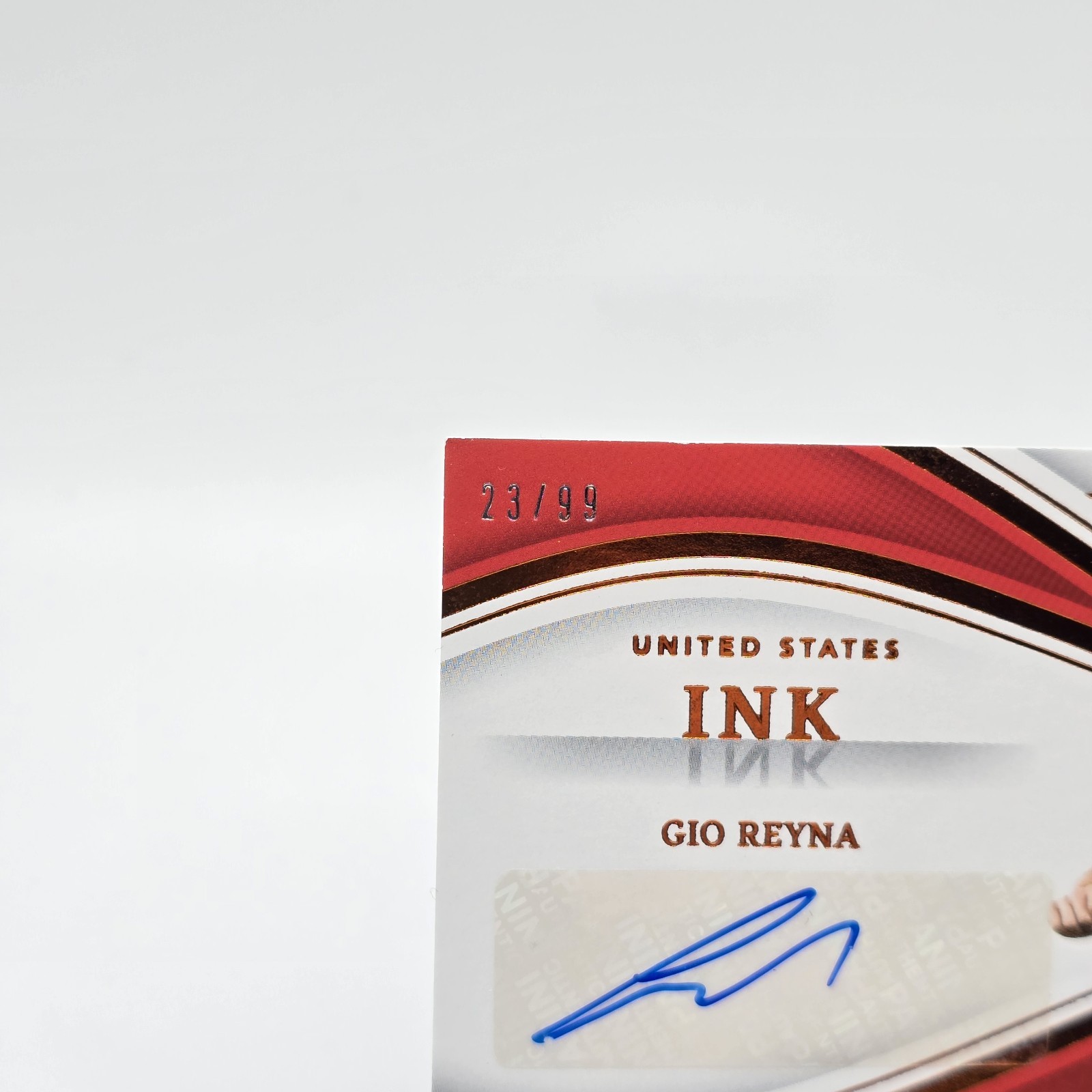 2023-24 Panini Immaculate Collection Gio Reyna /99 Auto Signatures Ink USAMNT