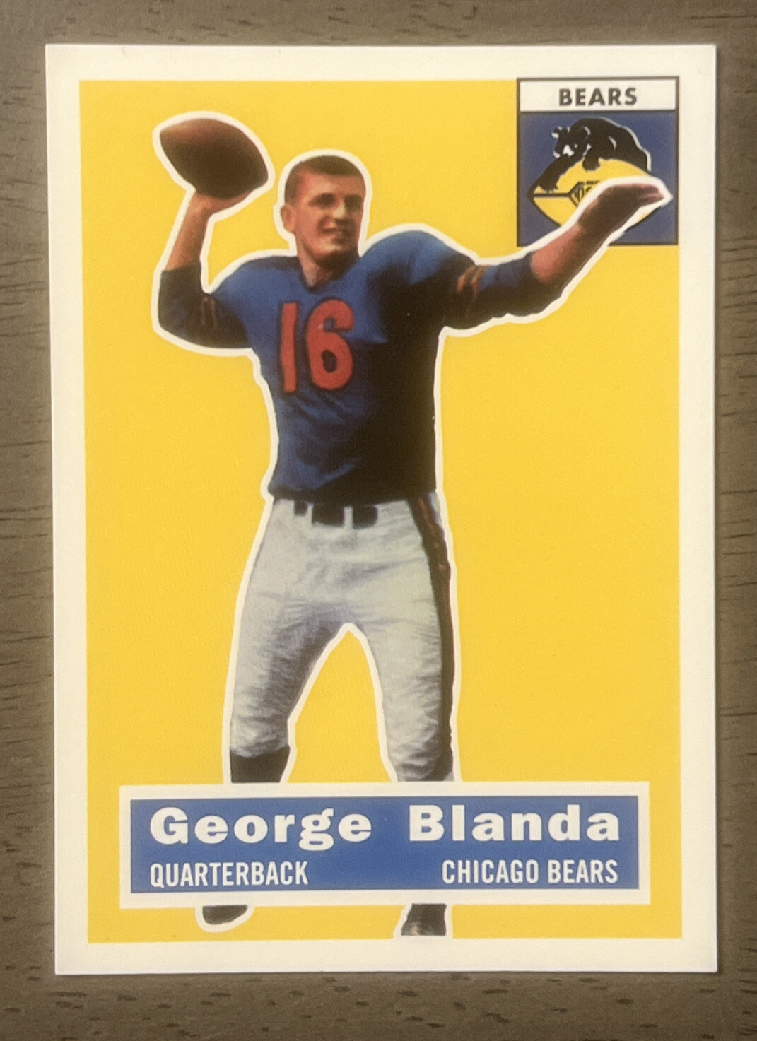 1994 TOPPS ARCHIVES 1956 FOOTBALL #1 – 120 NM FREE SHIPPING