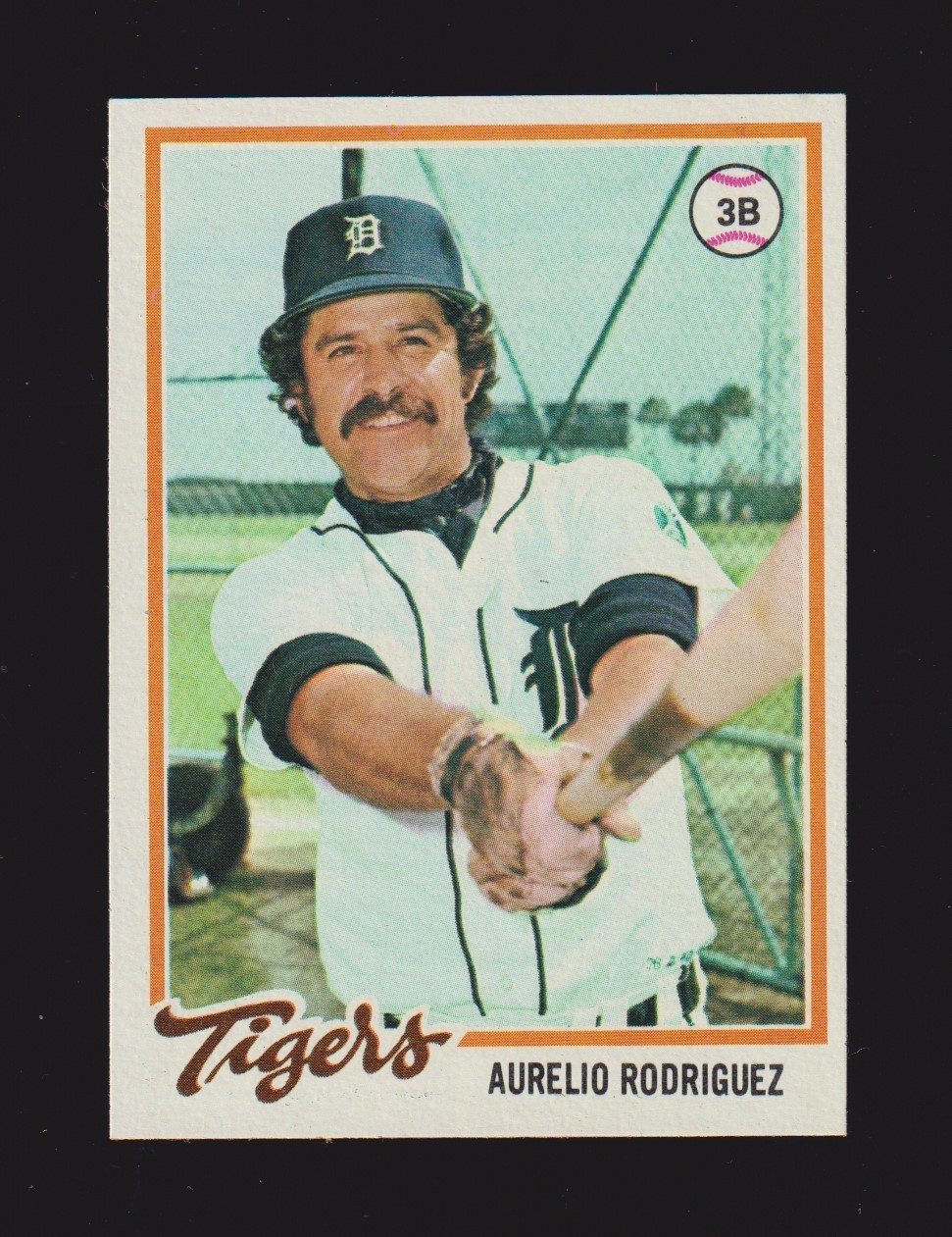 1978 TOPPS #342 Aurelio Rodriguez DETROIT TIGERS EX-MINT+ A