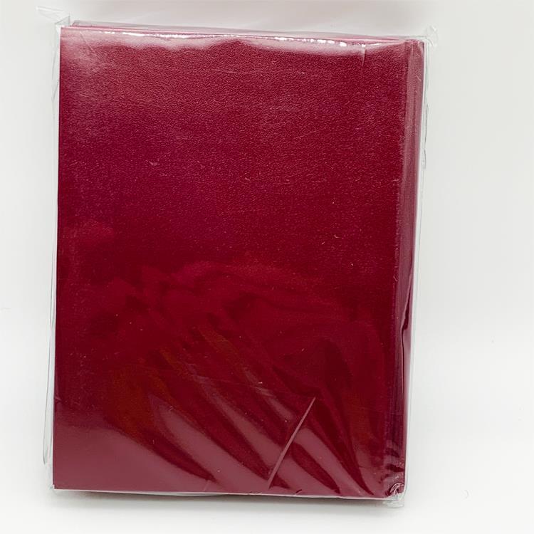 Lenayuyu 100pcs Winered Deck Protector Standard MTG Card Sleeves 66x91mm Matte