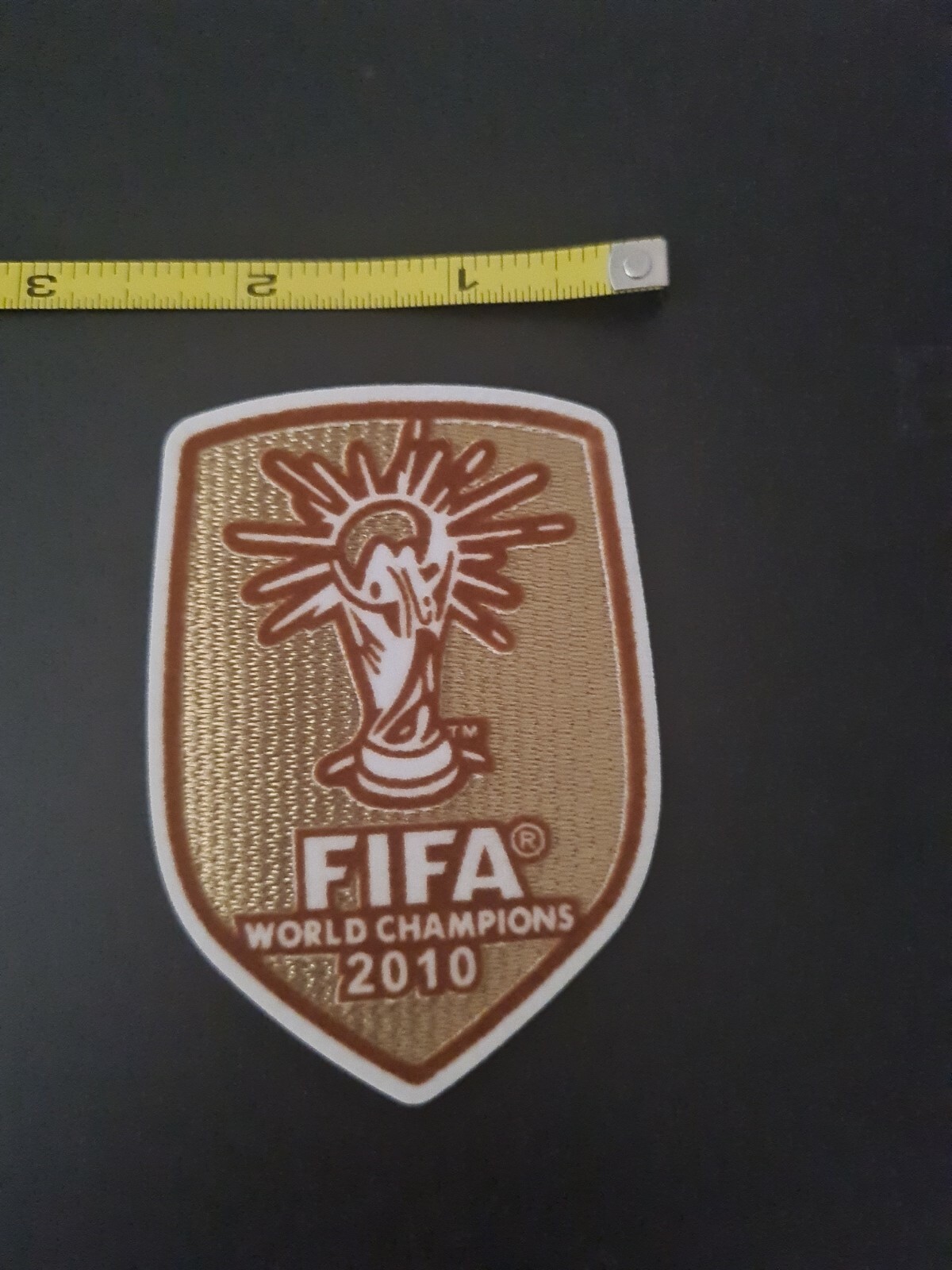 World Cup Champions Winner 2010 patch Spain España Soccer football badge. LOOK!!