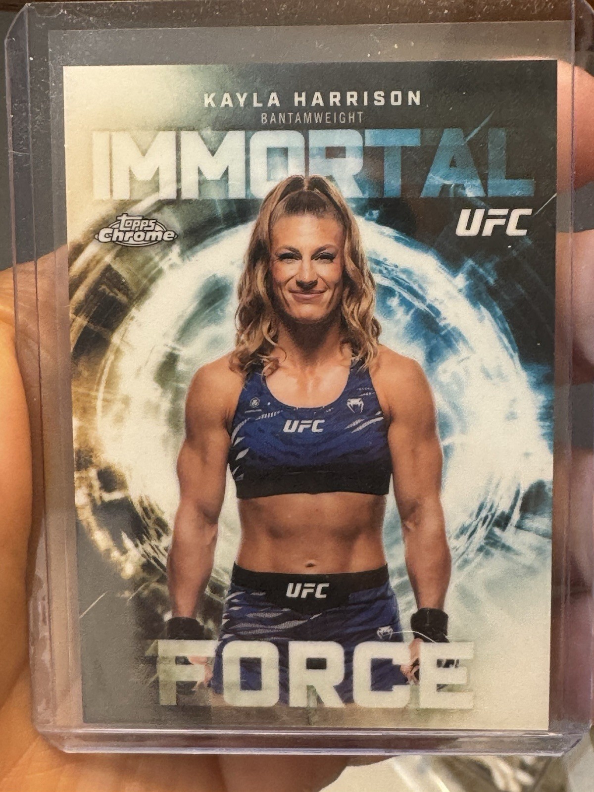 2026 TOPPS CHROME UFC KAYLA HARRISON IMMORTAL FORCE #IF-29 CASE HIT SP SSP