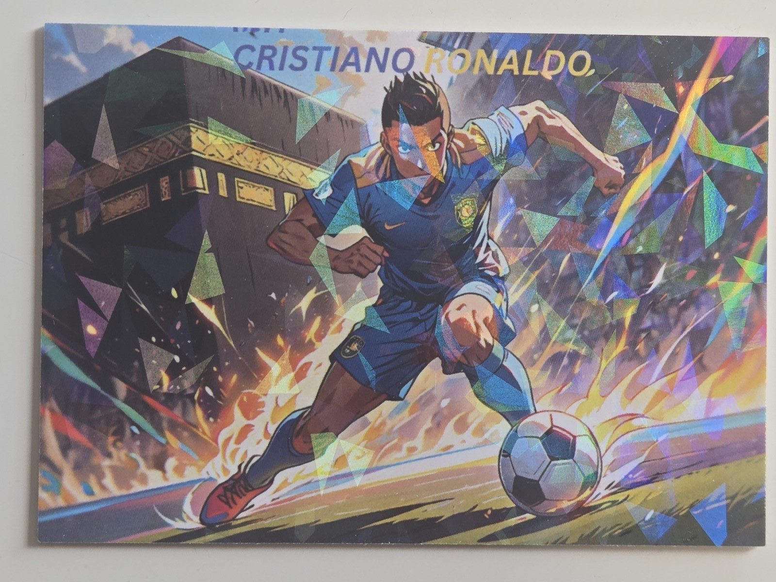 2026 CRISTIANO RONALDO ANIME CRACKED ICE