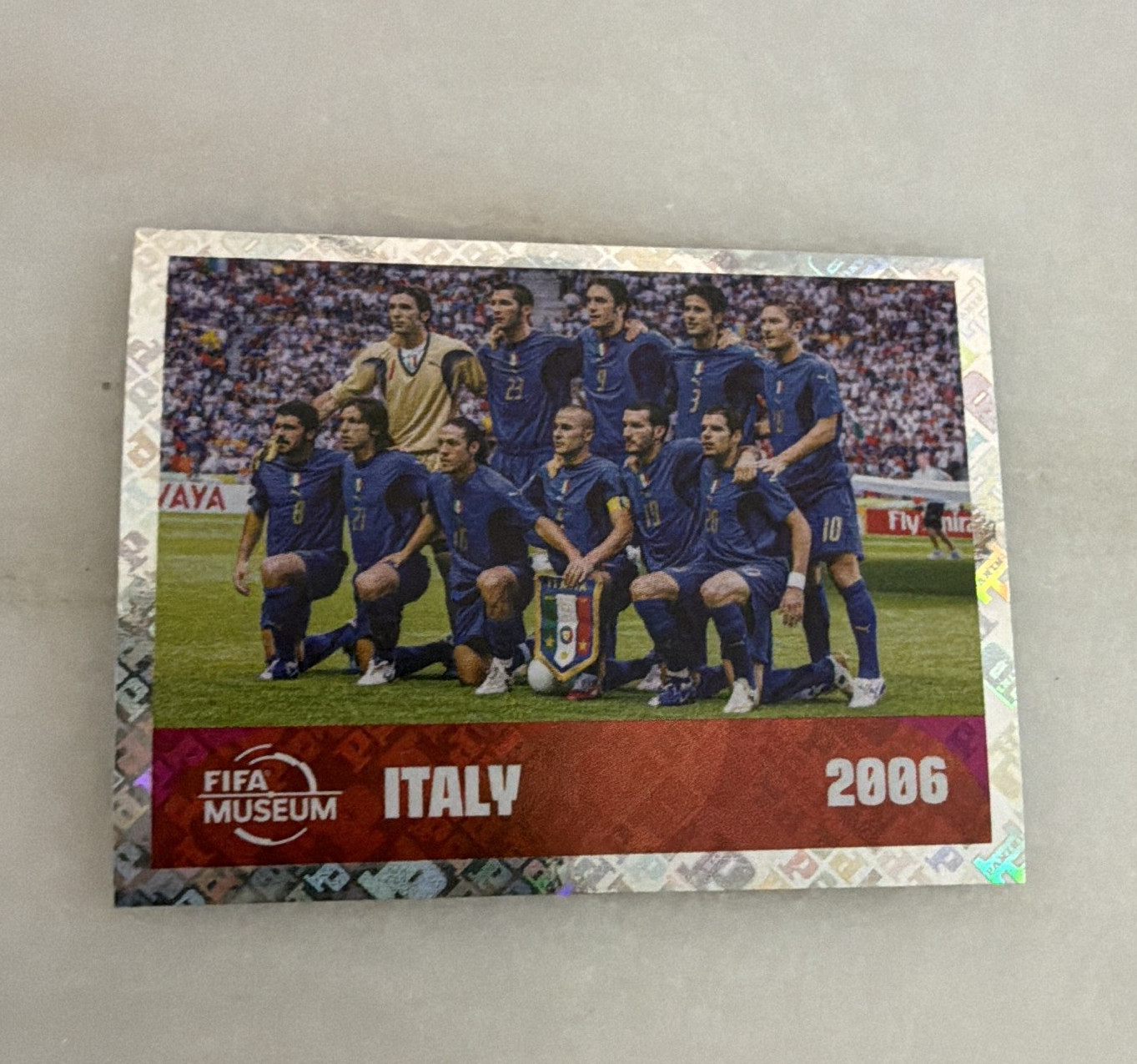 Panini FIFA World Cup 2026 Soccer Sticker FWC 17 Italy Team Picture 2006
