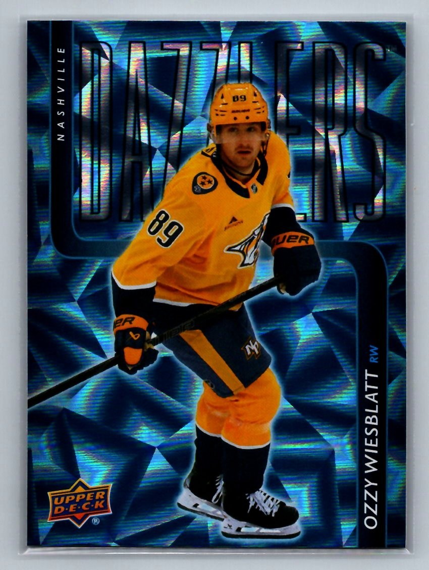 2025-26 Upper Deck Series 2 DAZZLERS Orange, Pink, Red & Blue – Take Your Pick