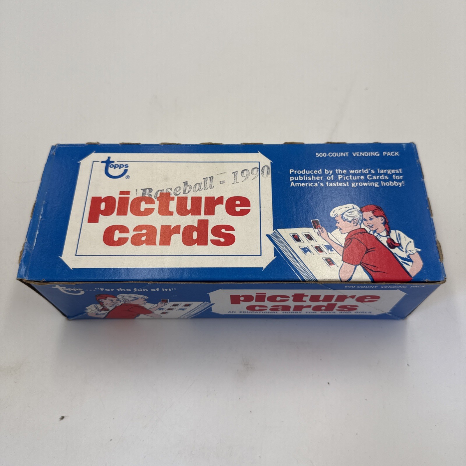 1990 Topps Baseball Picture Cards Vending Box Unsearched Nm Or Better