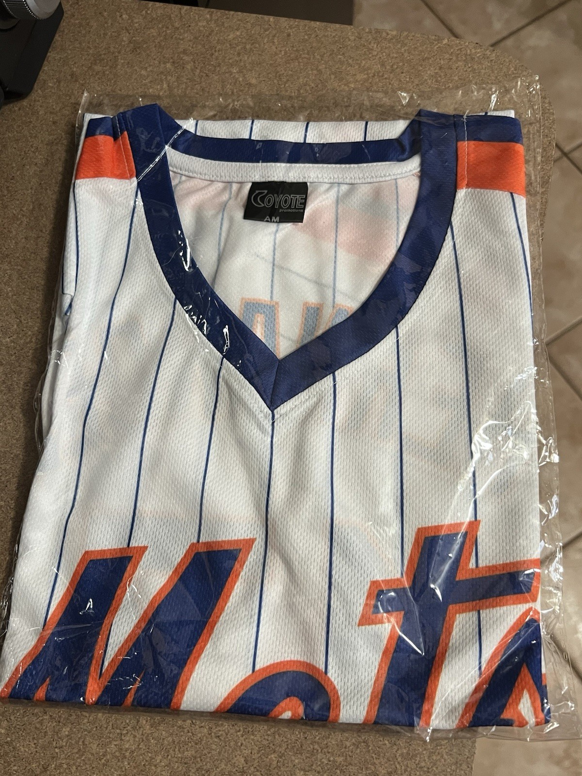 Sealed Keith Hernandez New York Mets Replica Baseball Jersey Adult Medium M SGA